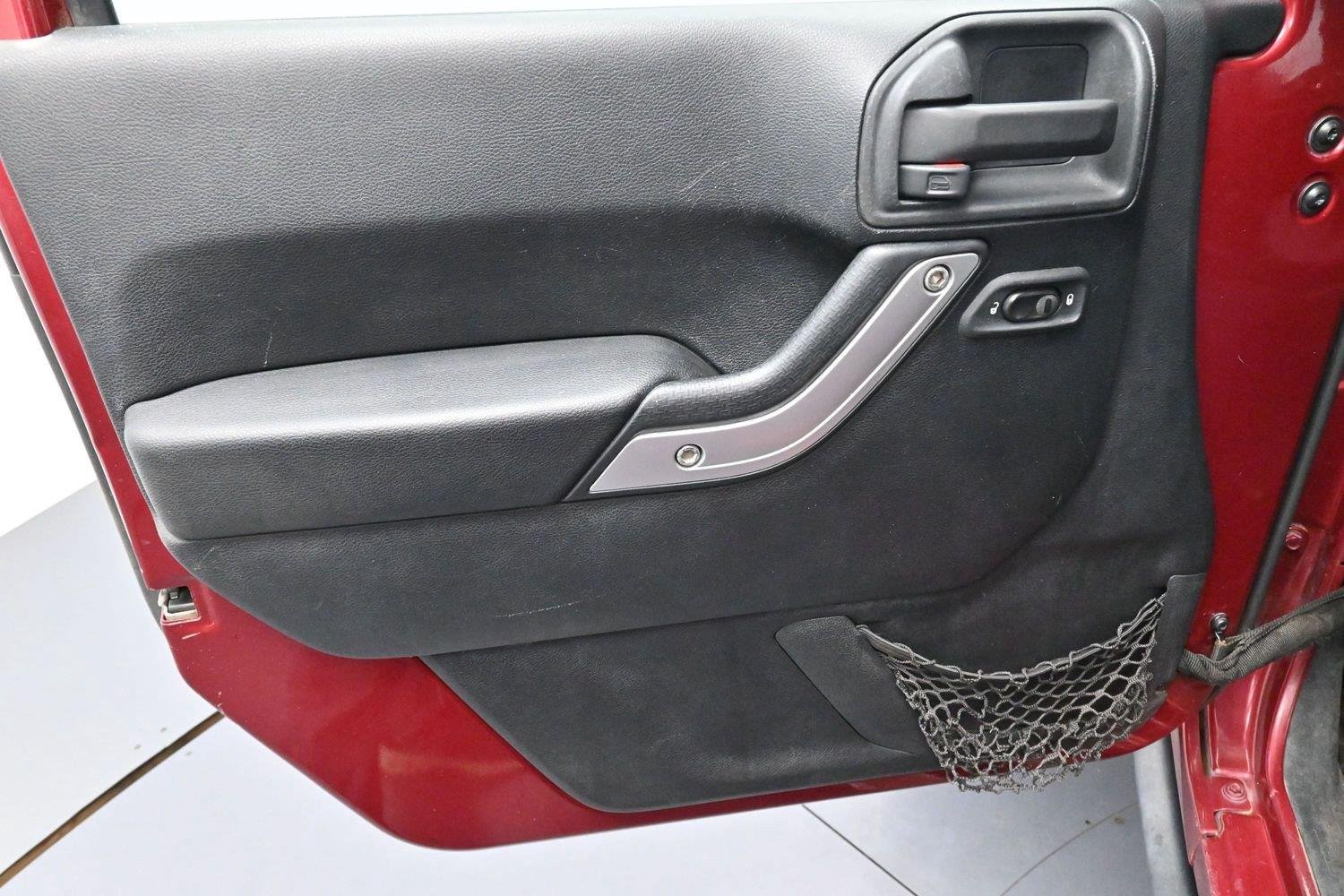 Used 2011 Deep Cherry Red Crystal Pearlcoat Jeep Sahara image 11