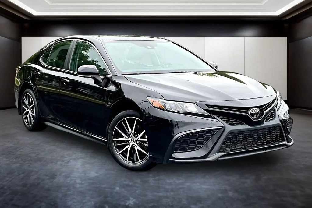 Used 2023 Black Toyota SE image 1