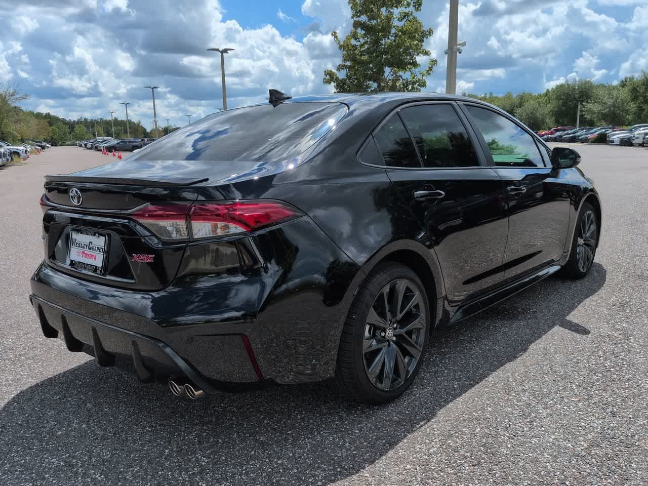Certified Used 2026 Midnight Black Metallic Toyota XSE image 6