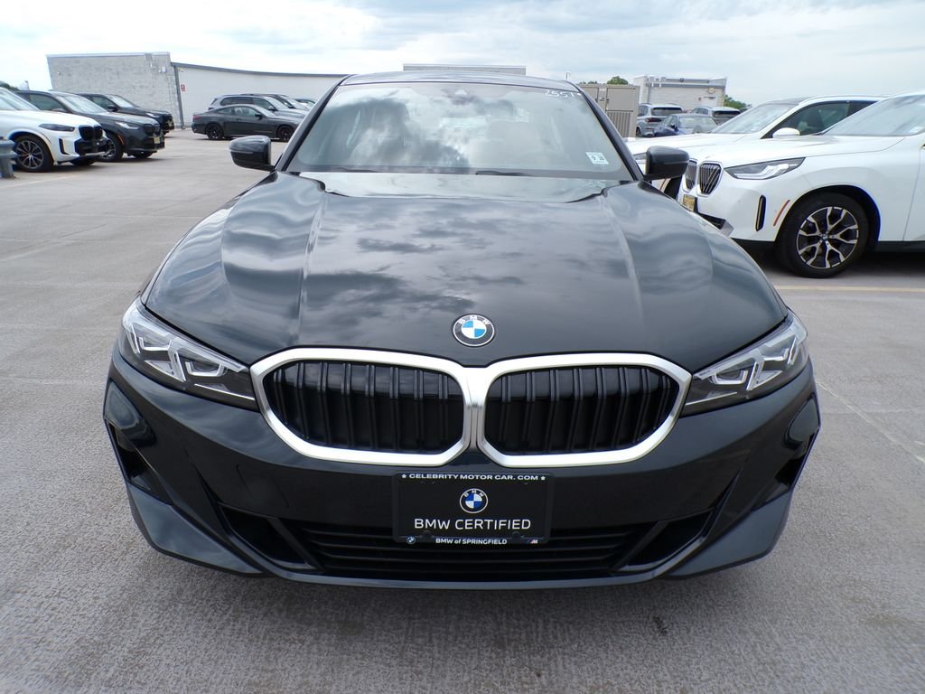 Certified Used 2025 Black Sapphire Metallic BMW 330i xDrive image 2