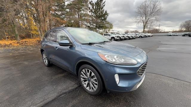 Used 2020 Ford Escape Titanium with VIN 1FMCU9J93LUC64373 for sale in Painesville, OH