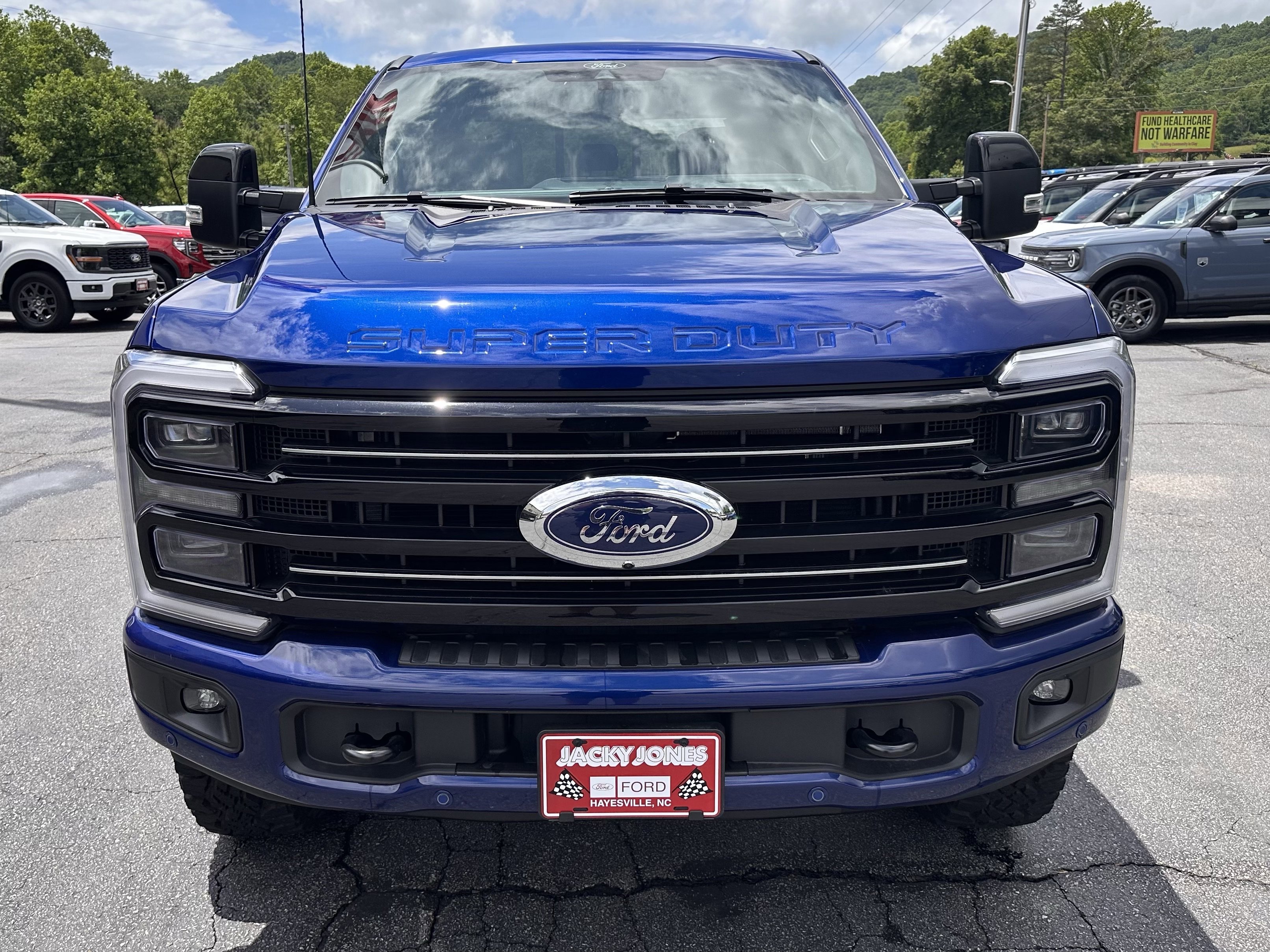 Used 2026 Laser Red Tinted Clearcoat Ford Platinum Tremor image 3