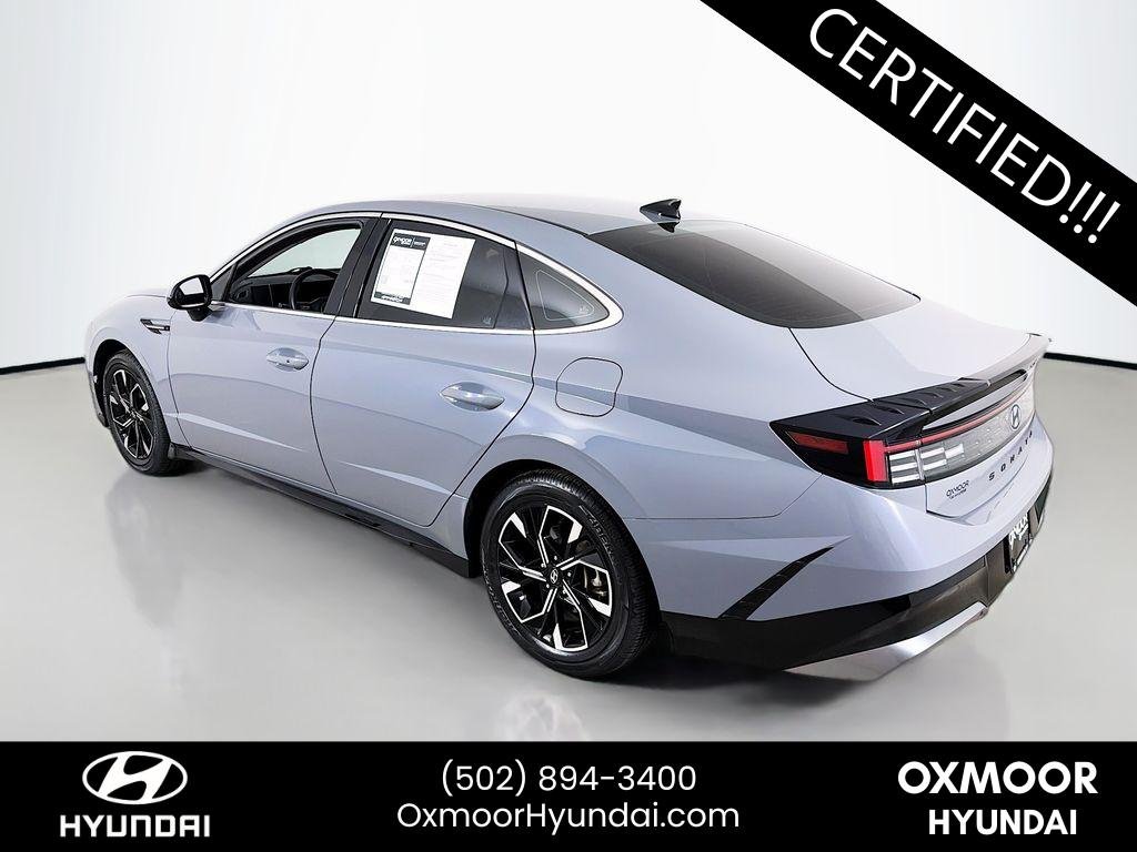 Certified Used 2024 Transmission Blue Hyundai SEL image 5