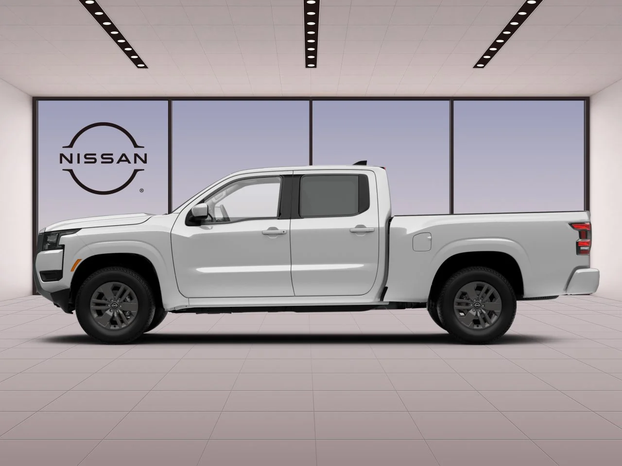 New 2026 Glacier White Nissan Crew Cab SV Long Bed image 8
