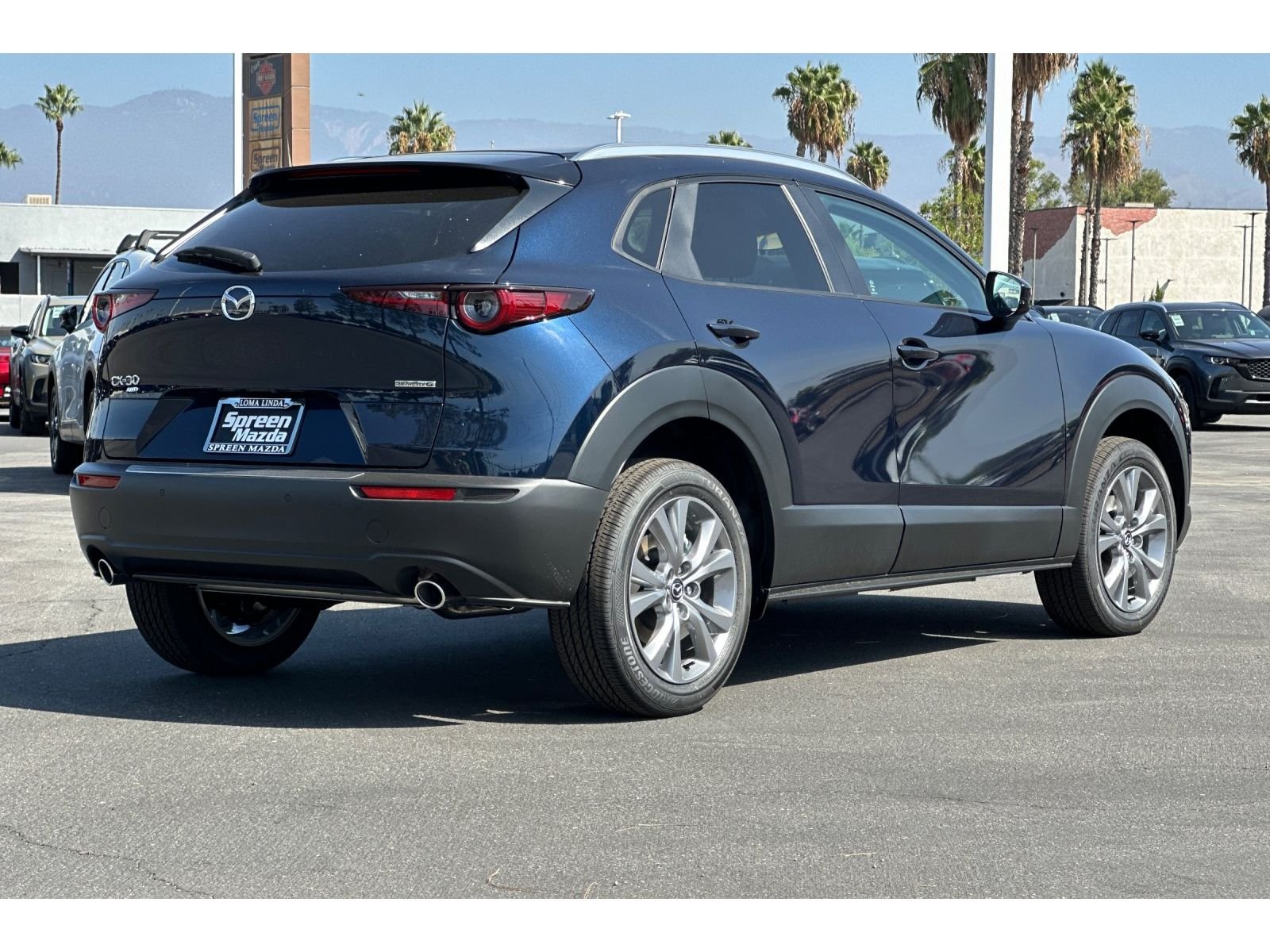 New 2026 Deep Crystal Blue Mica Mazda 2.5 S Preferred AWD image 4