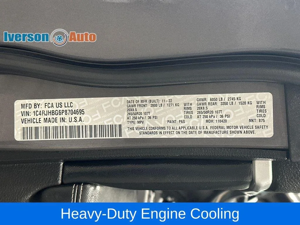 Used 2023 Gray Metallic Jeep Limited image 19