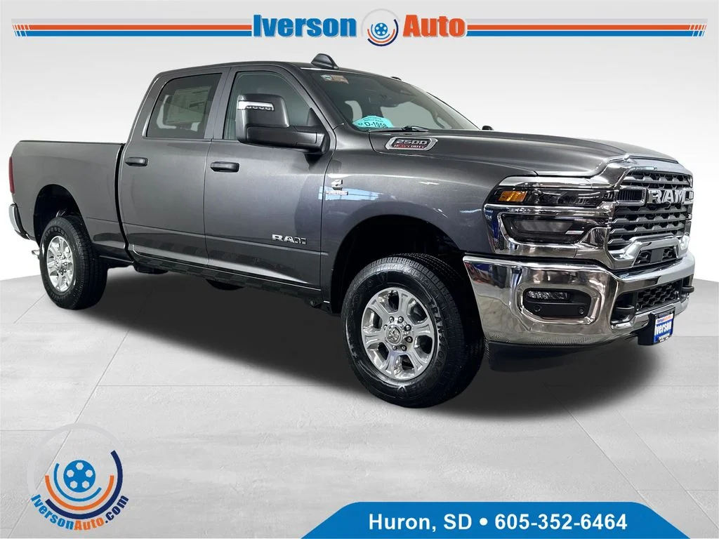 New 2026 Granite Crystal Metallic Clear-Coat Exterior Paint RAM Big Horn image 1