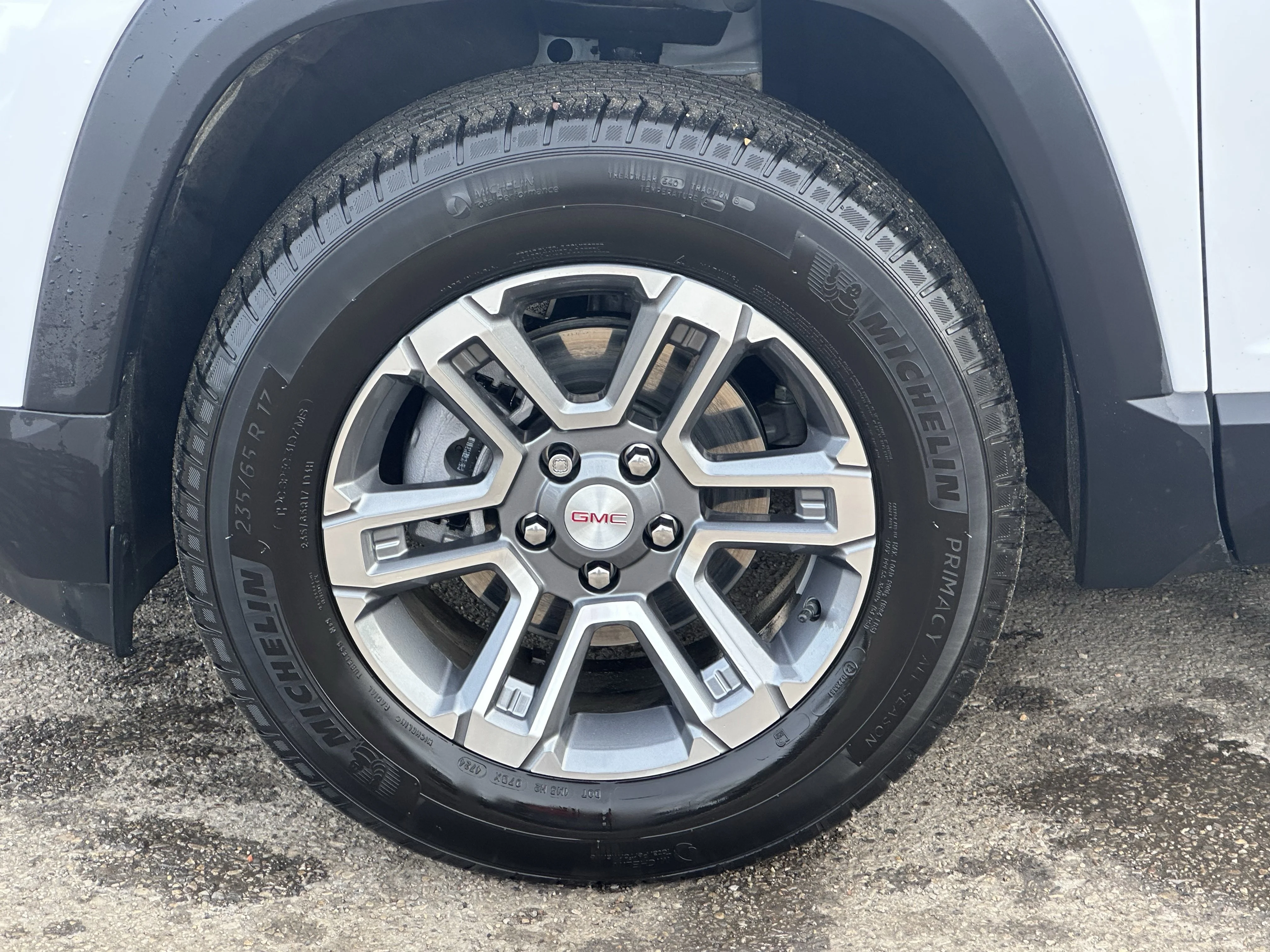 Certified Used 2025 White GMC AWD Elevation image 6
