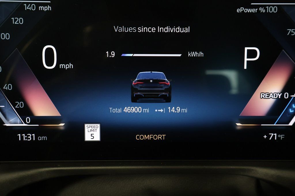 Used 2023 Jet Black BMW eDrive40 image 17