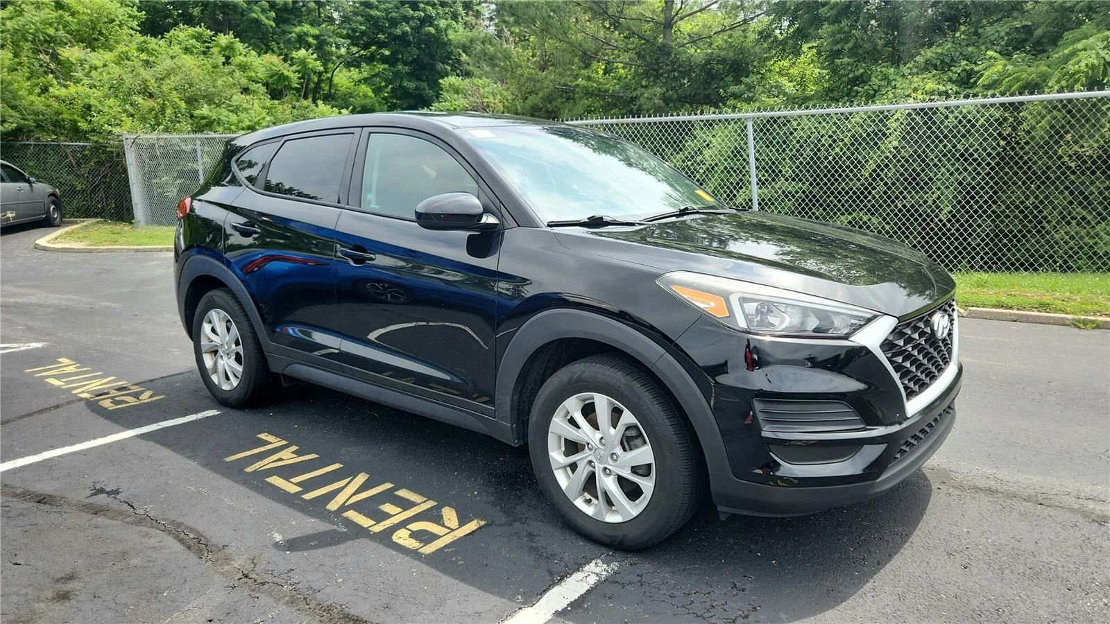 Used 2019 Hyundai Tucson SE with VIN KM8J2CA4XKU065771 for sale in Florence, KY