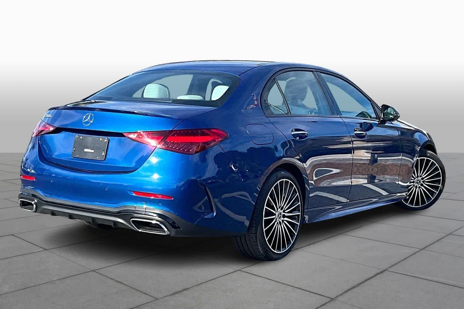 Certified Used 2025 Starling Blue Metallic Mercedes-Benz C 300 image 13