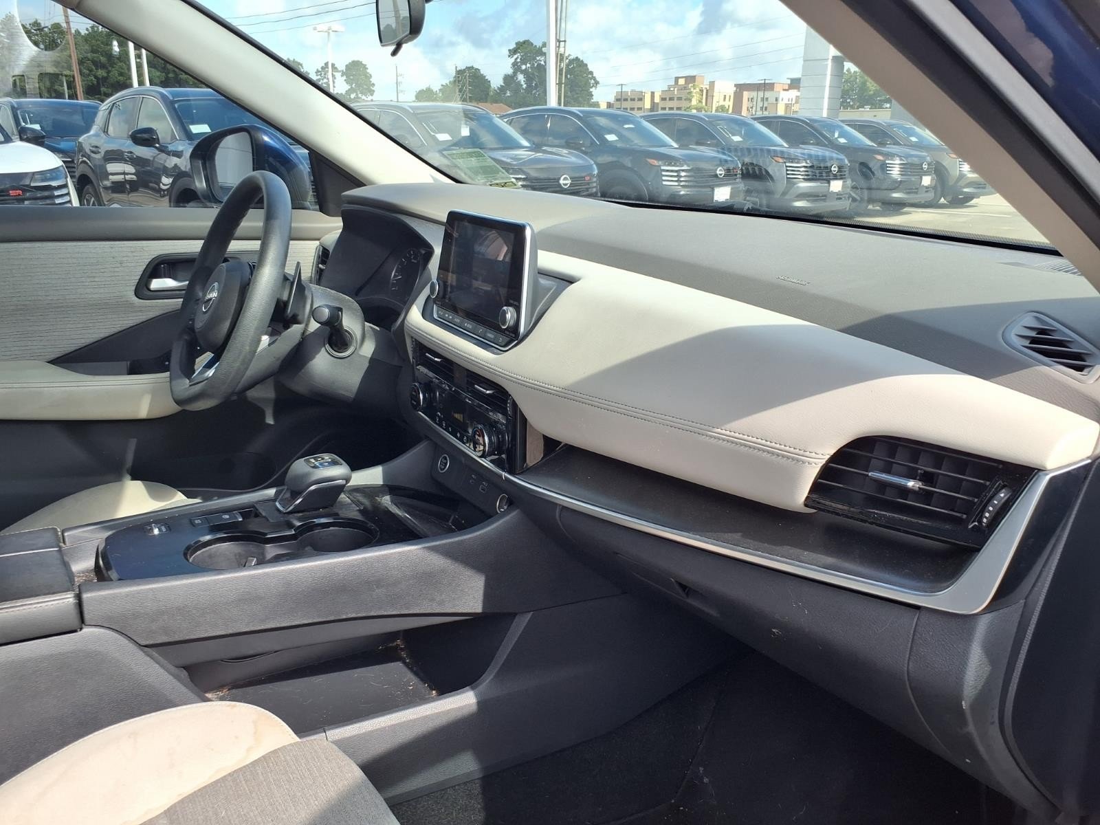 2022 Nissan Rogue SV Blue at Robbins Nissan