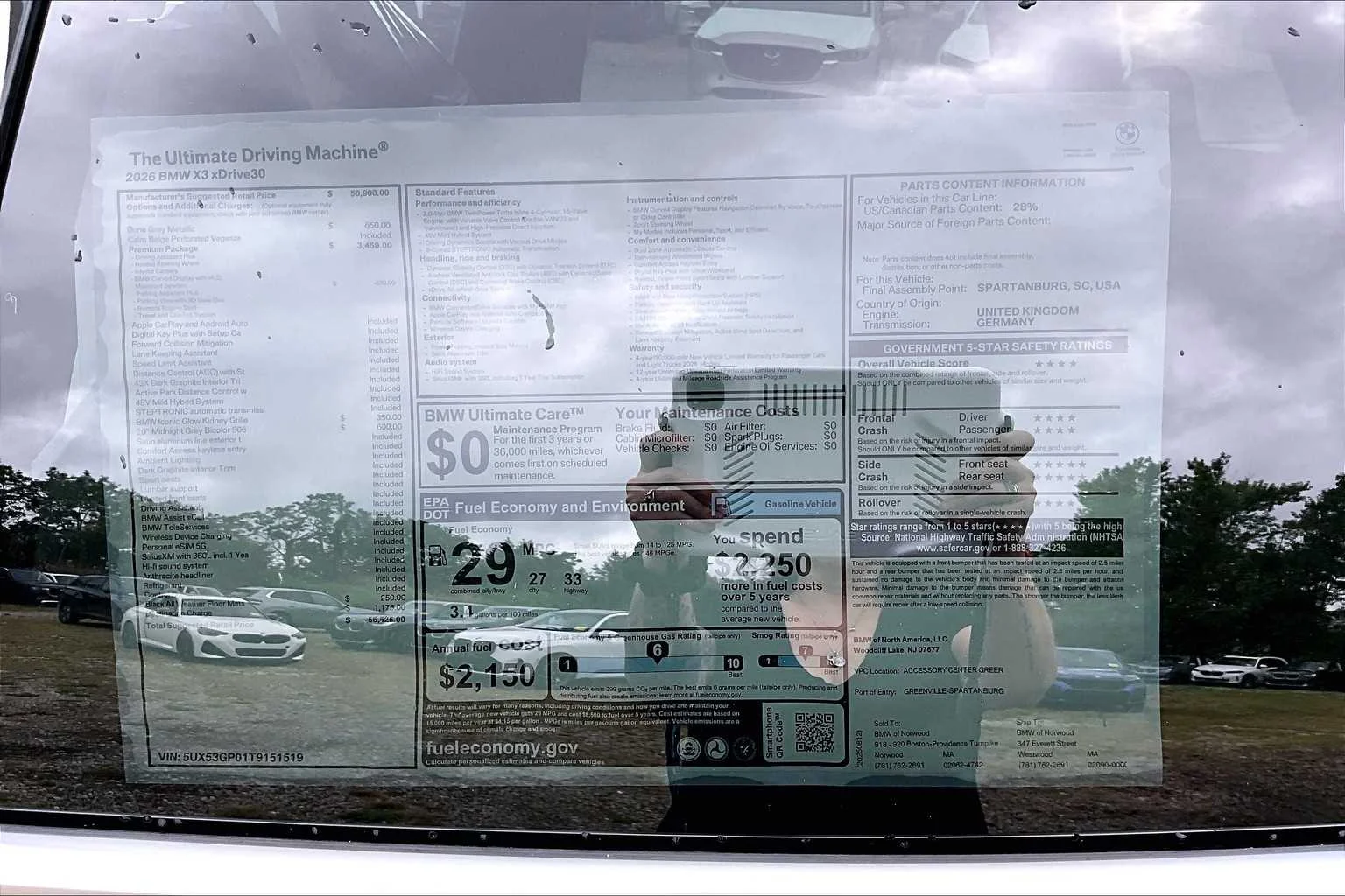 2026 BMW X3 30 - Photo 18