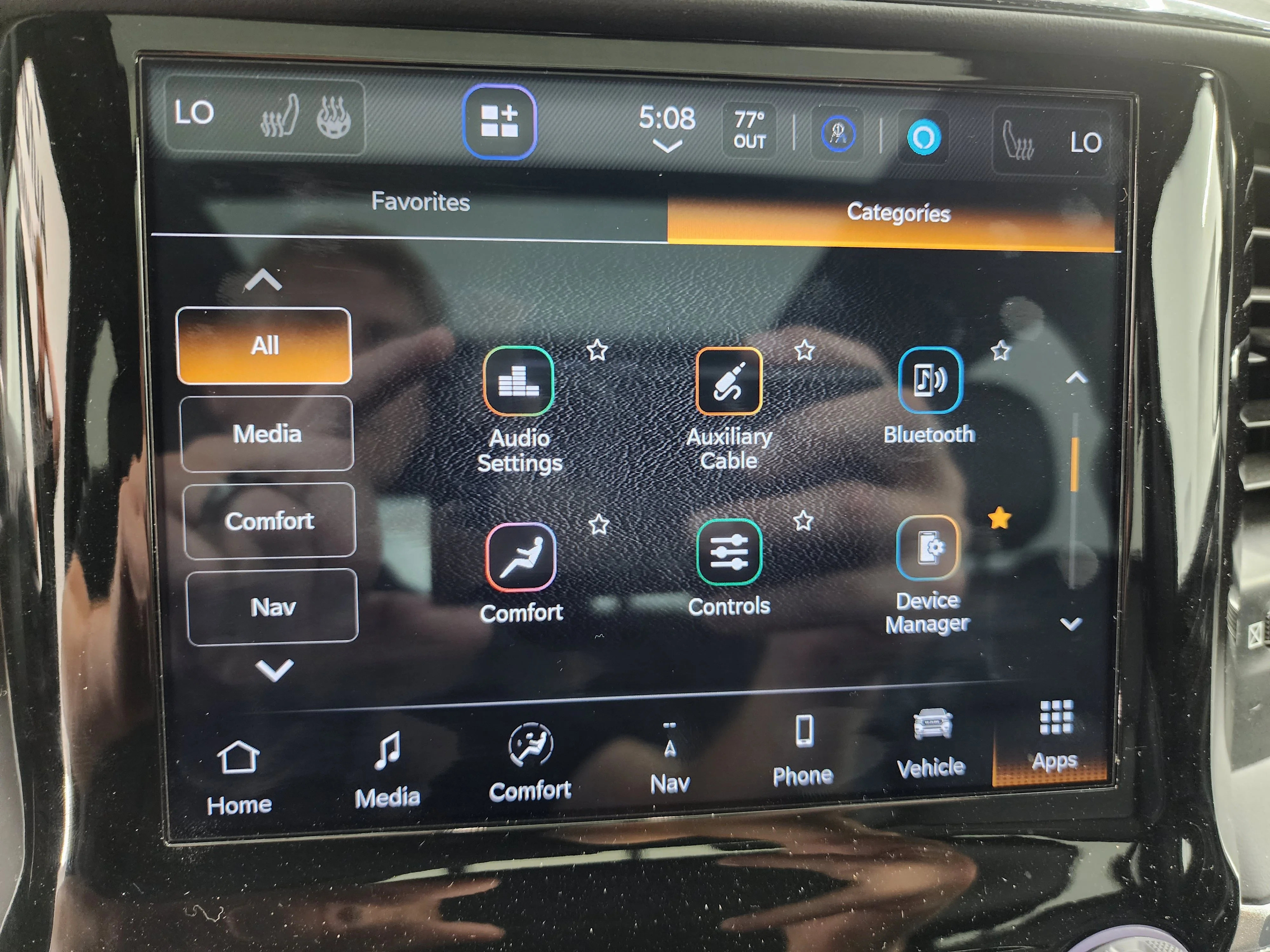 Used 2022 Granite Crystal Metallic Clearcoat Ram Laramie image 51