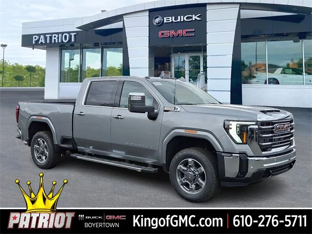 New 2026 Sterling Metallic GMC SLT image 1