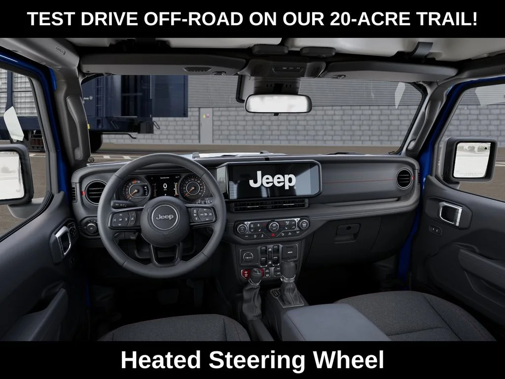New 2026 Hydro Blue Pearl-Coat Exterior Paint Jeep Rubicon image 15
