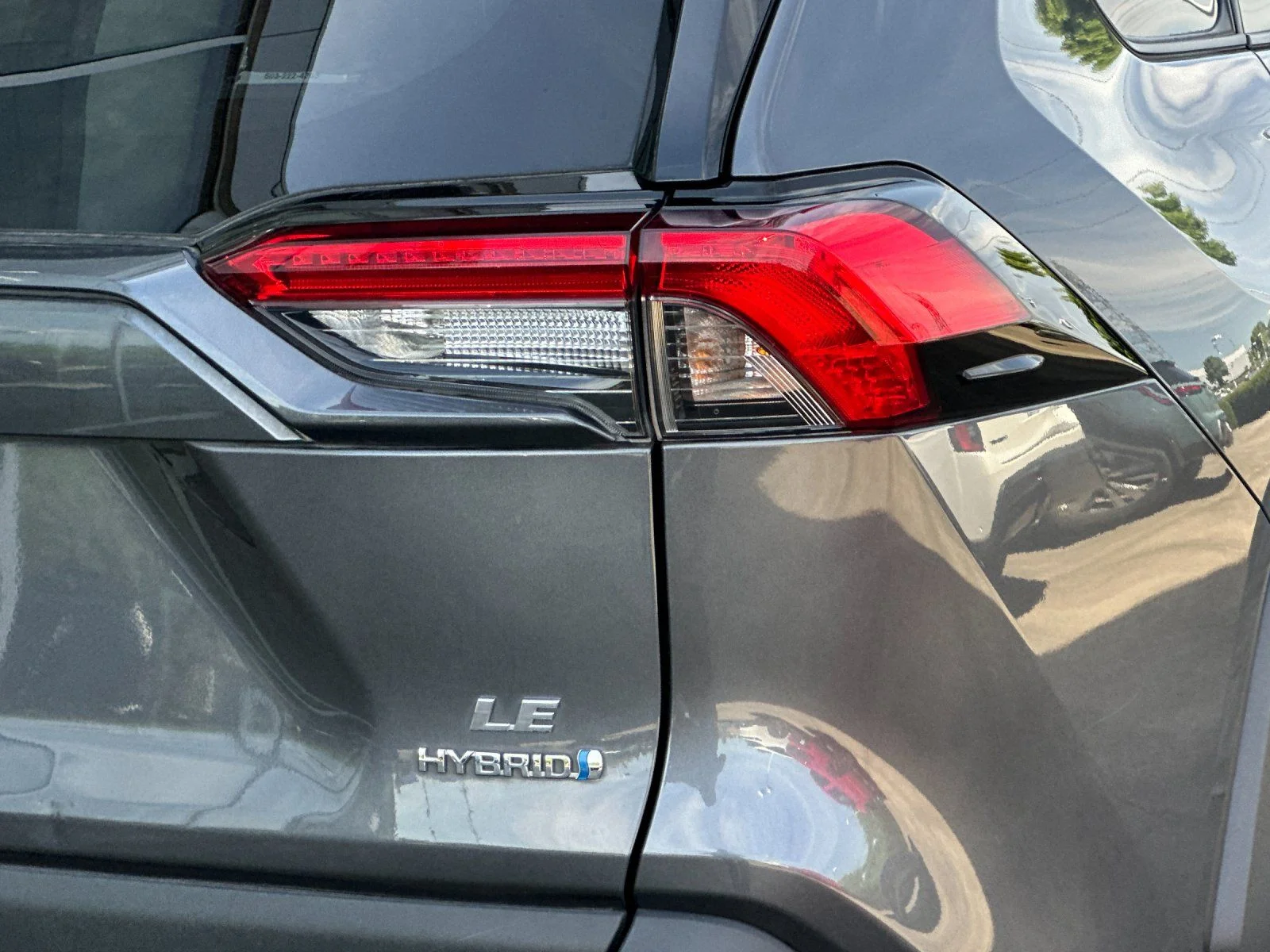 Used 2023 Magnetic Gray Metallic Toyota LE image 24