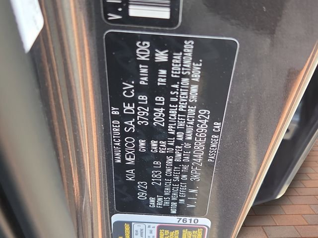 Used 2024 Gray Kia LXS image 7