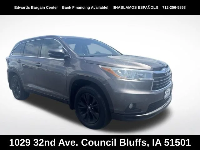 2016 Toyota Highlander XLE V6