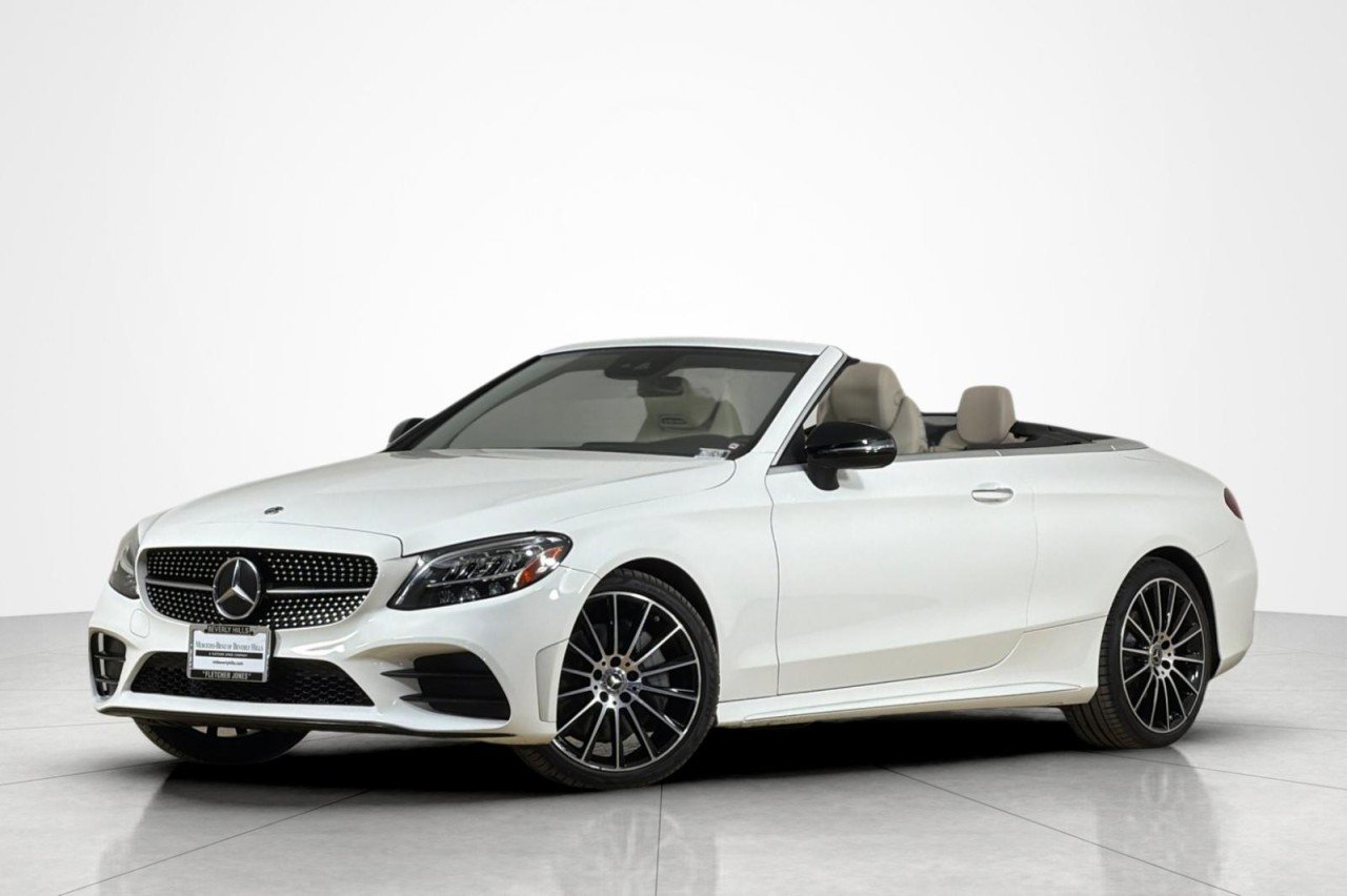 Used 2023 Polar White Mercedes-Benz C 300 image 1