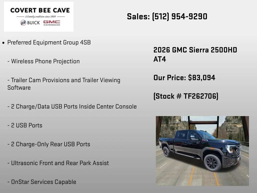 2026 GMC Sierra 2500HD AT4 - Photo 24