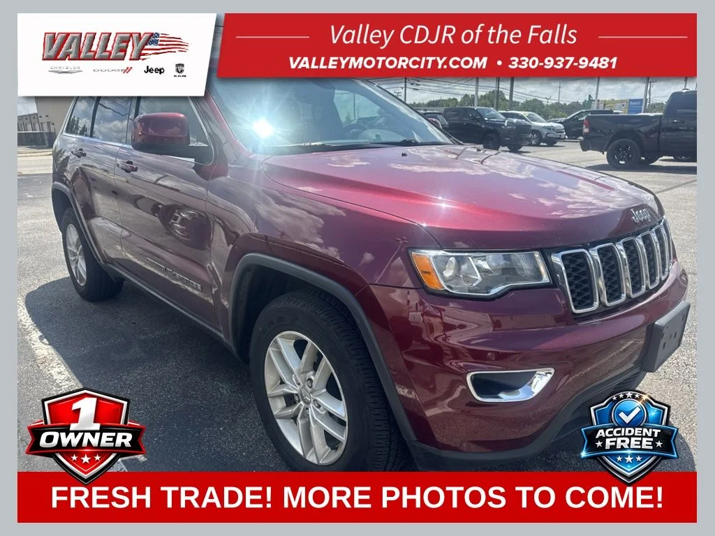 Used 2017 Red Jeep Laredo image 1