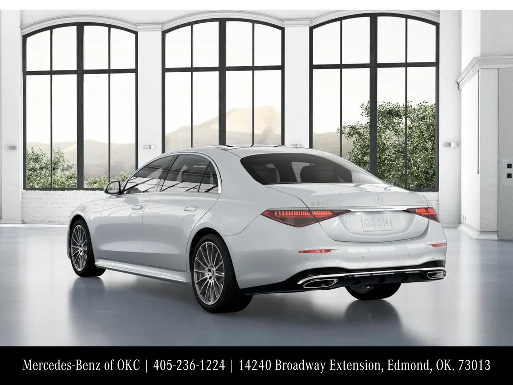 New 2026 White Mercedes-Benz S 580 image 28