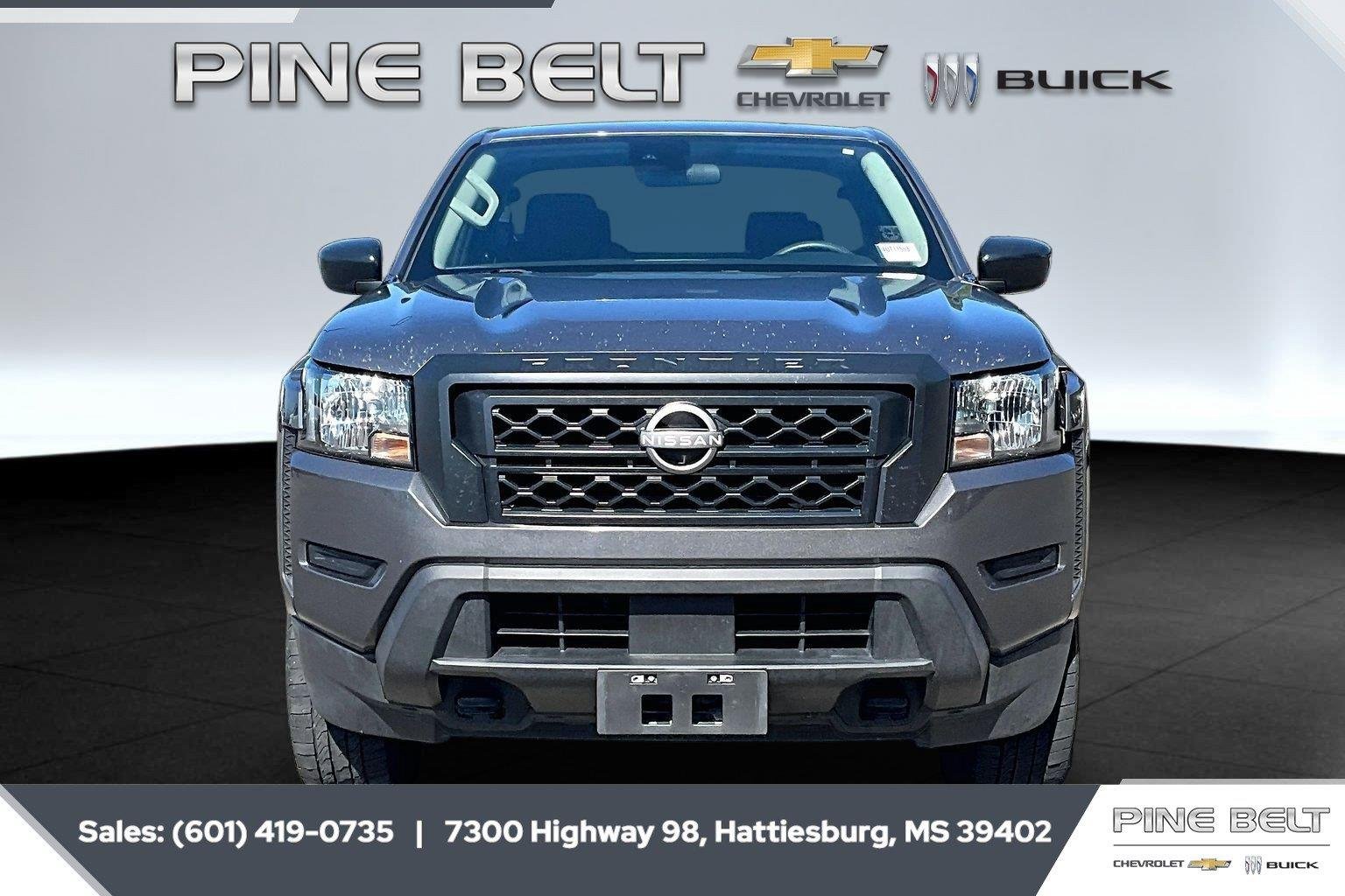 Used 2022 Gray Nissan King Cab S 4x4 image 3