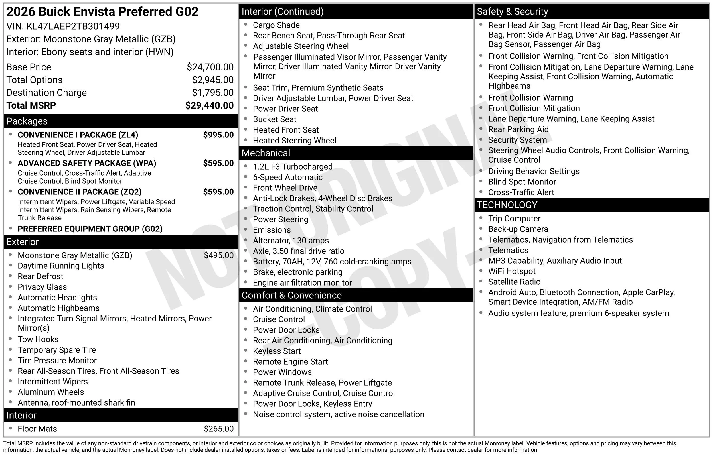 2026 Buick Envista Preferred - Photo 41