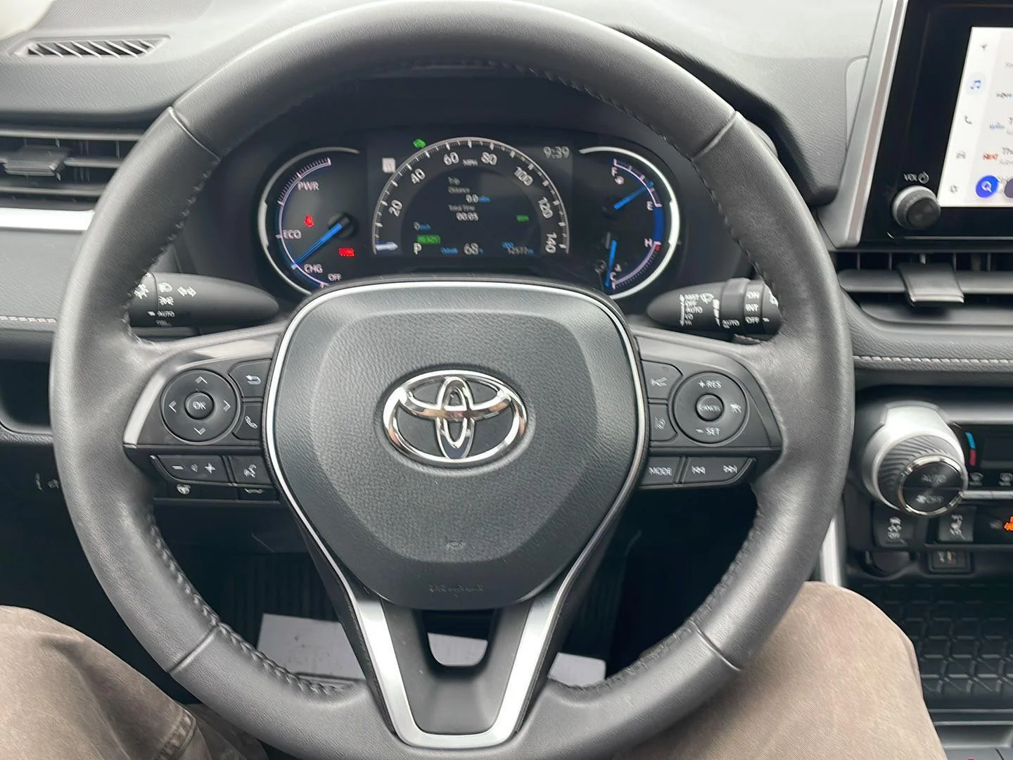 Used 2025 MIDNIGHT BLACK METALLIC TOYOTA TRUCK HYBRID XLE image 14