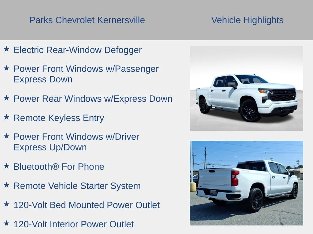 Used 2025 White Chevrolet Custom image 30