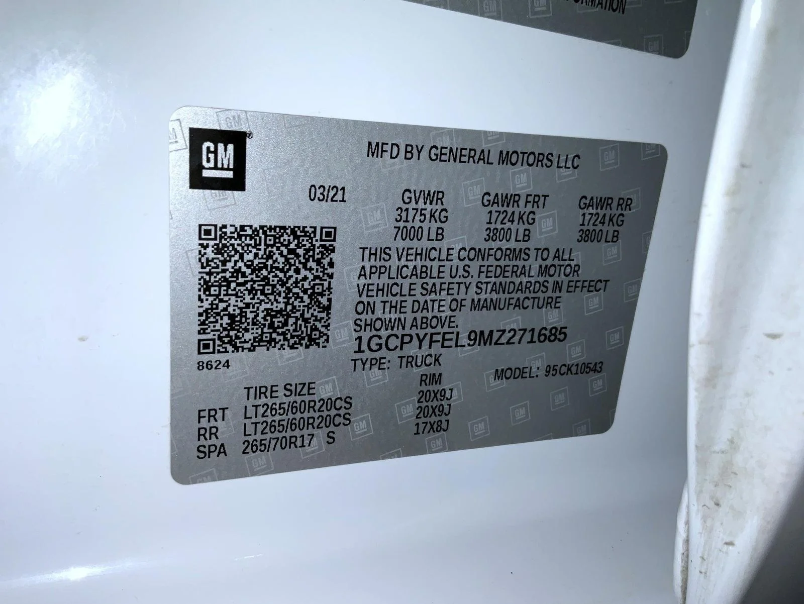 Certified Used 2021 White Chevrolet LT Trail Boss image 25