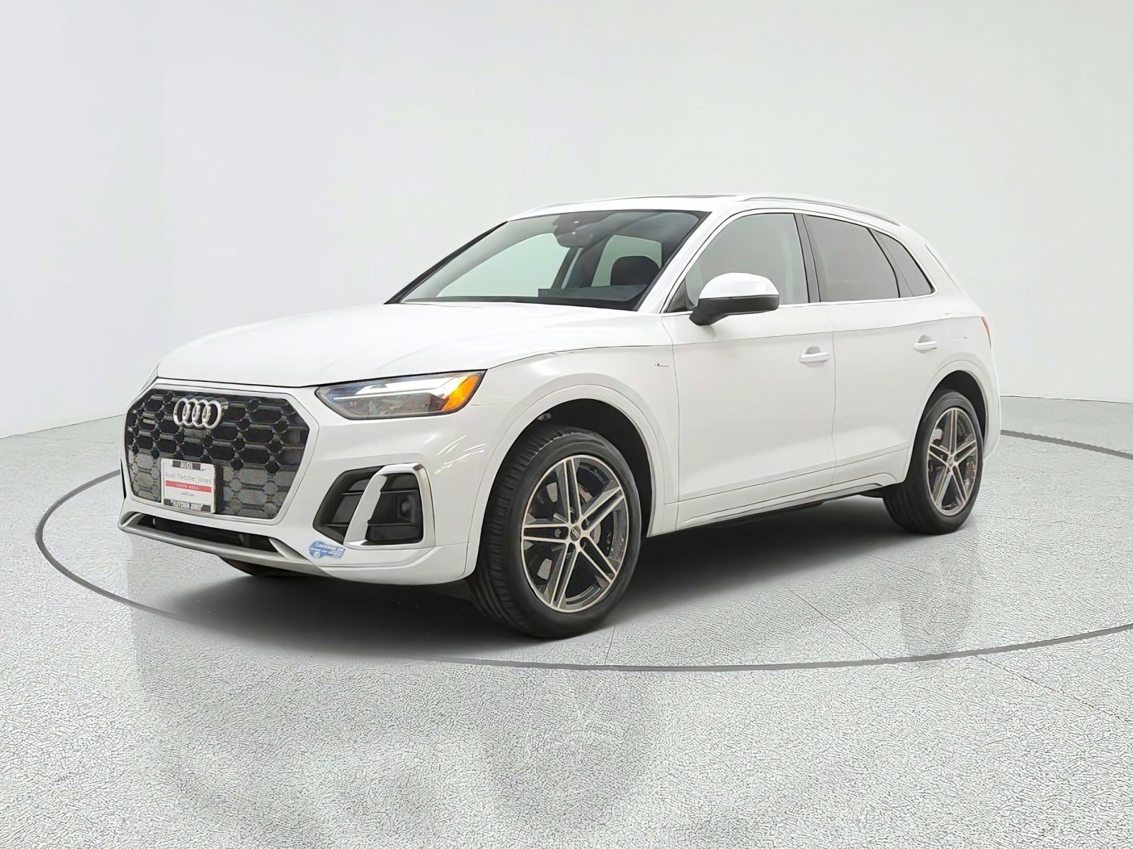 Used 2022 Glacier White Metallic Audi S line Premium Plus image 1