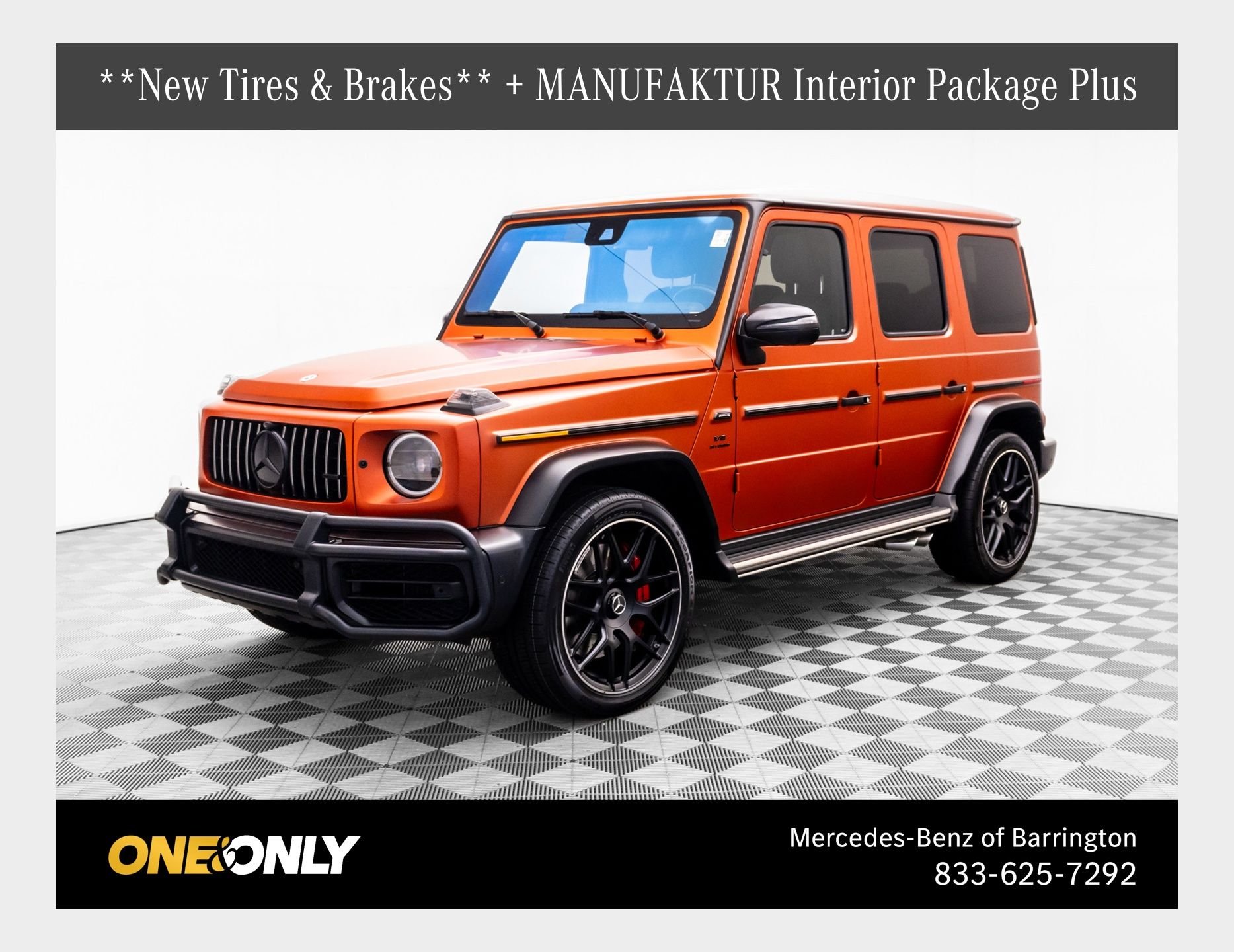 Certified Used 2024 Orange Mercedes-Benz G 63 AMG® image 1