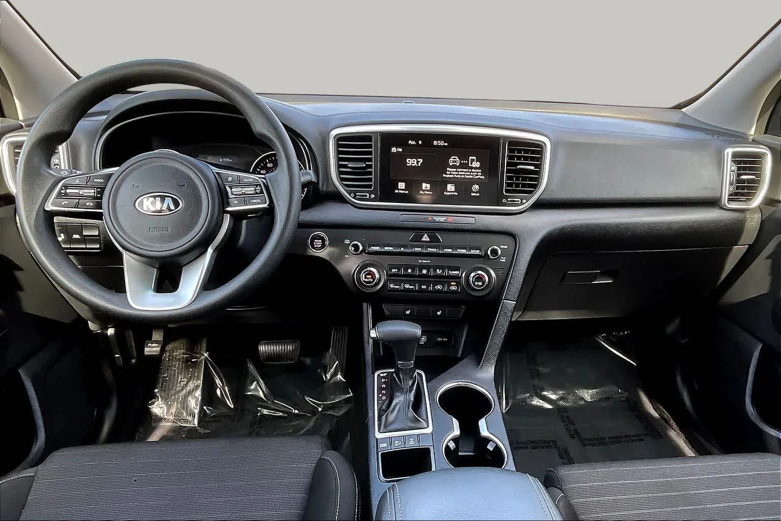 Used 2022 Black Cherry Kia LX image 26