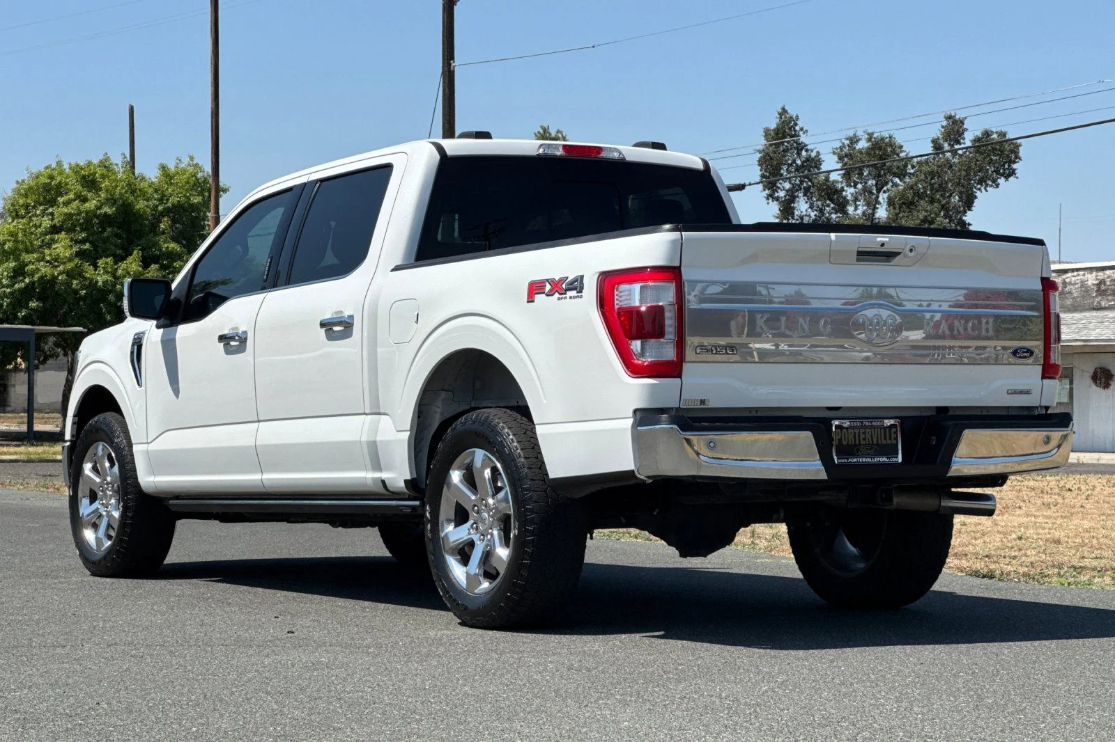 Used 2023 White Metallic Ford King Ranch image 7