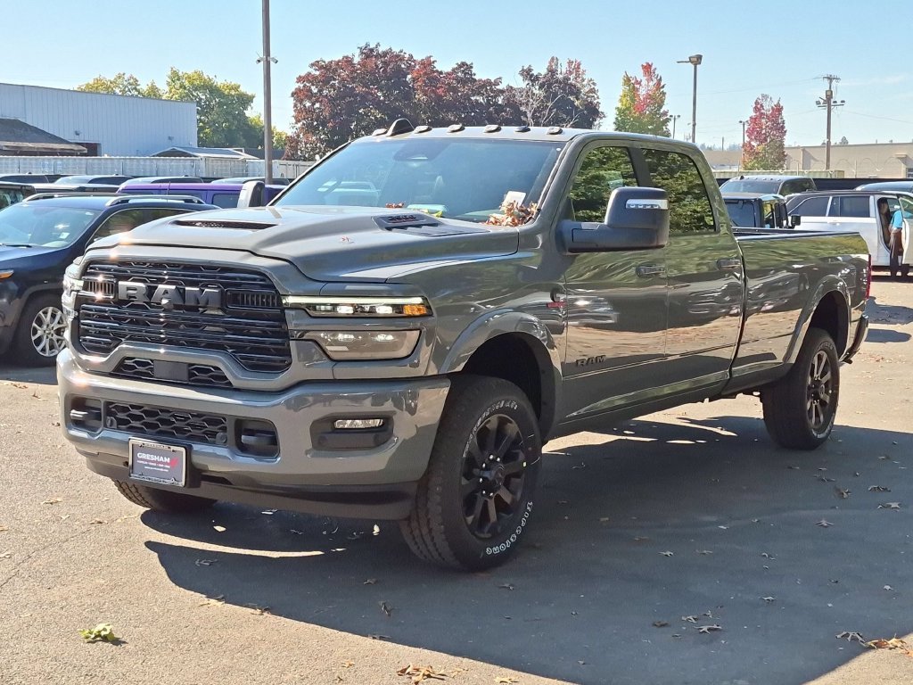New 2027 Ceramic Gray Clear-Coat Exterior Paint RAM Laramie image 3