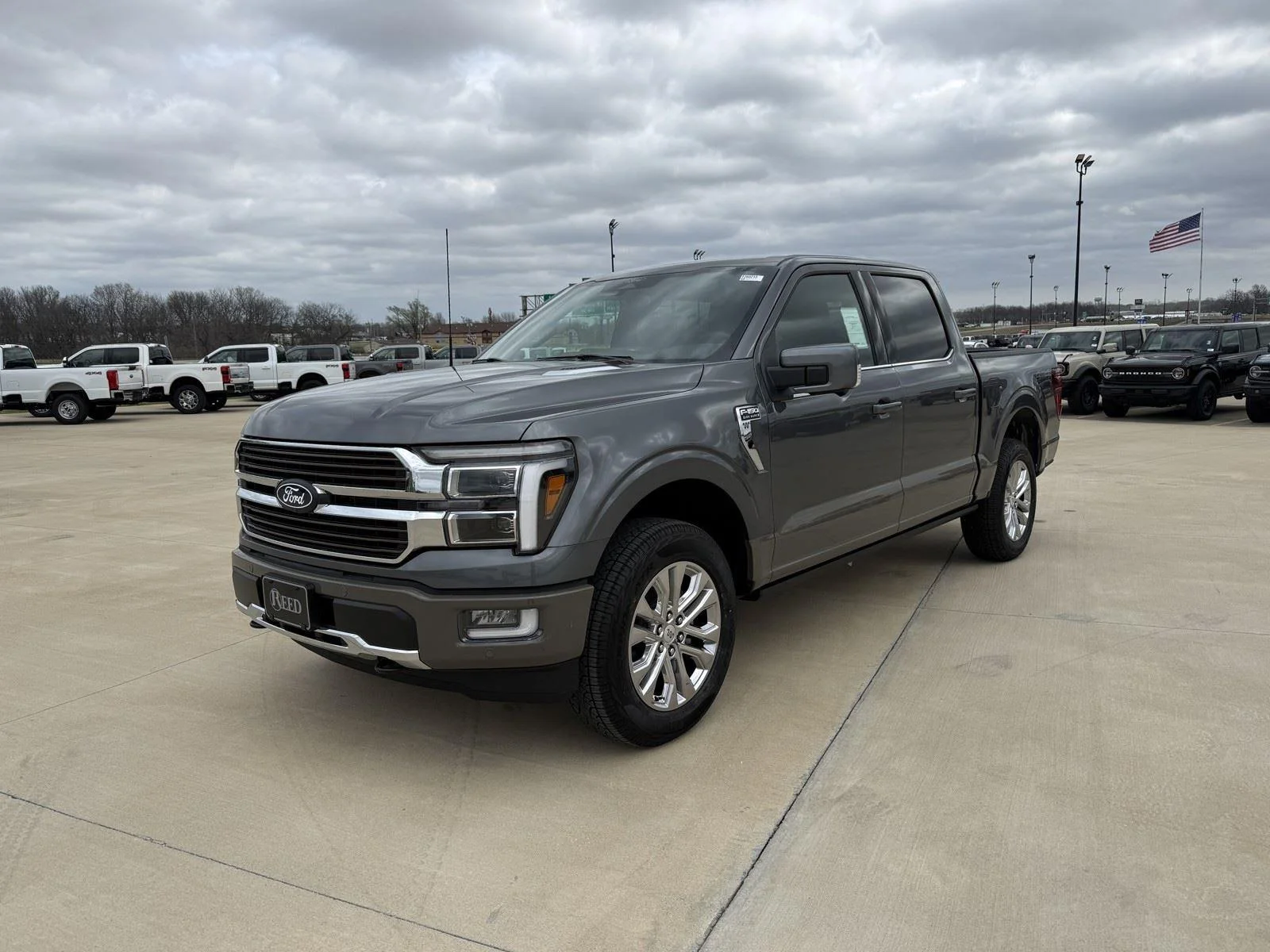 New 2026 Carbonized Gray Metallic Ford King Ranch® image 4