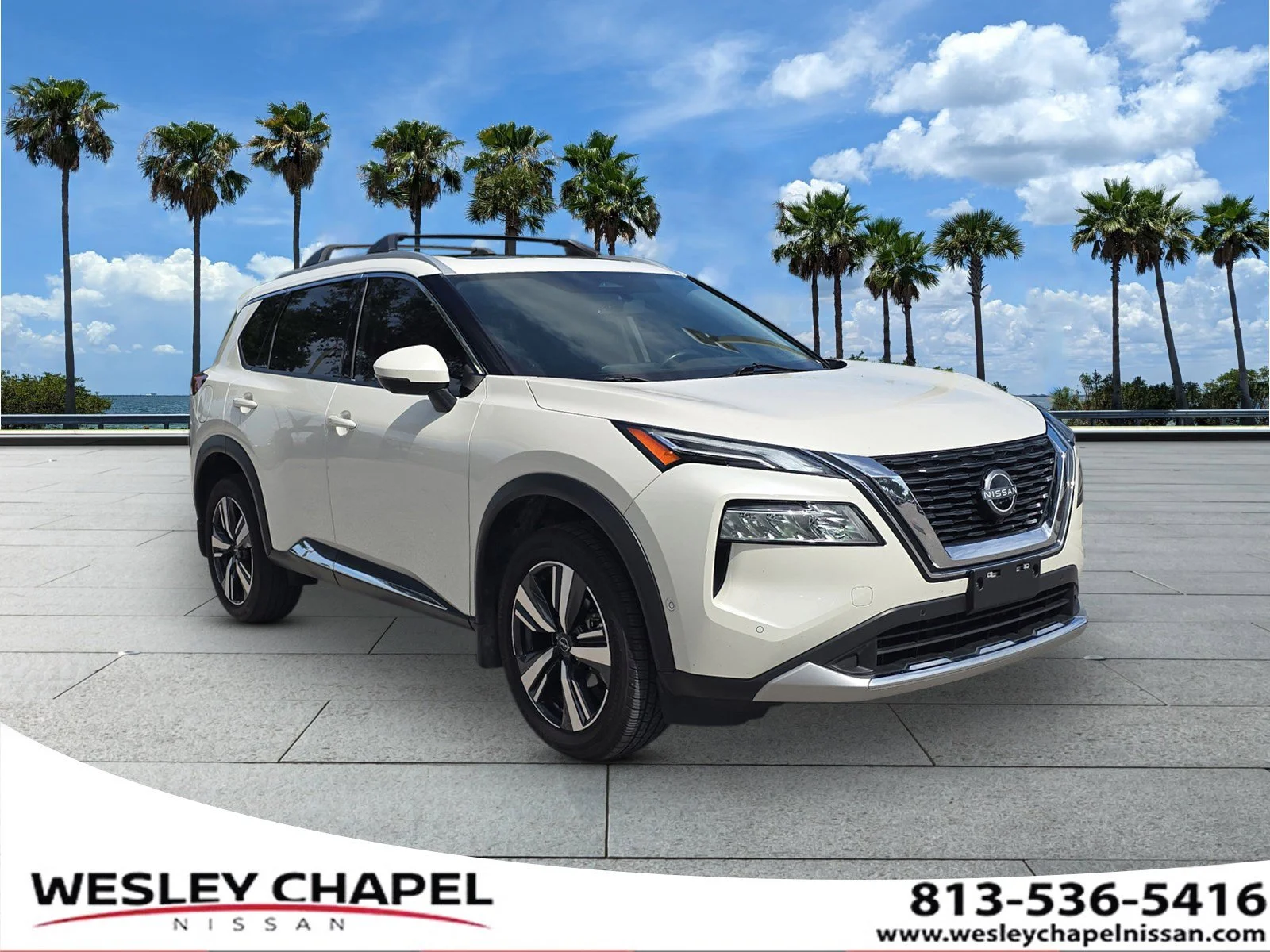 Certified Used 2023 Pearl White Tricoat Nissan Platinum image 1