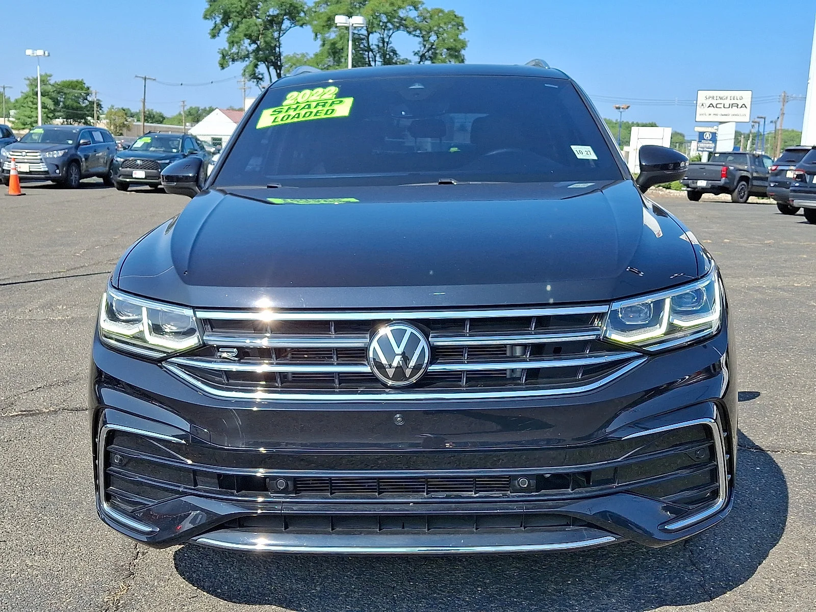 Used 2022 Deep Black Pearl - 2T2T Volkswagen SEL R-Line image 2