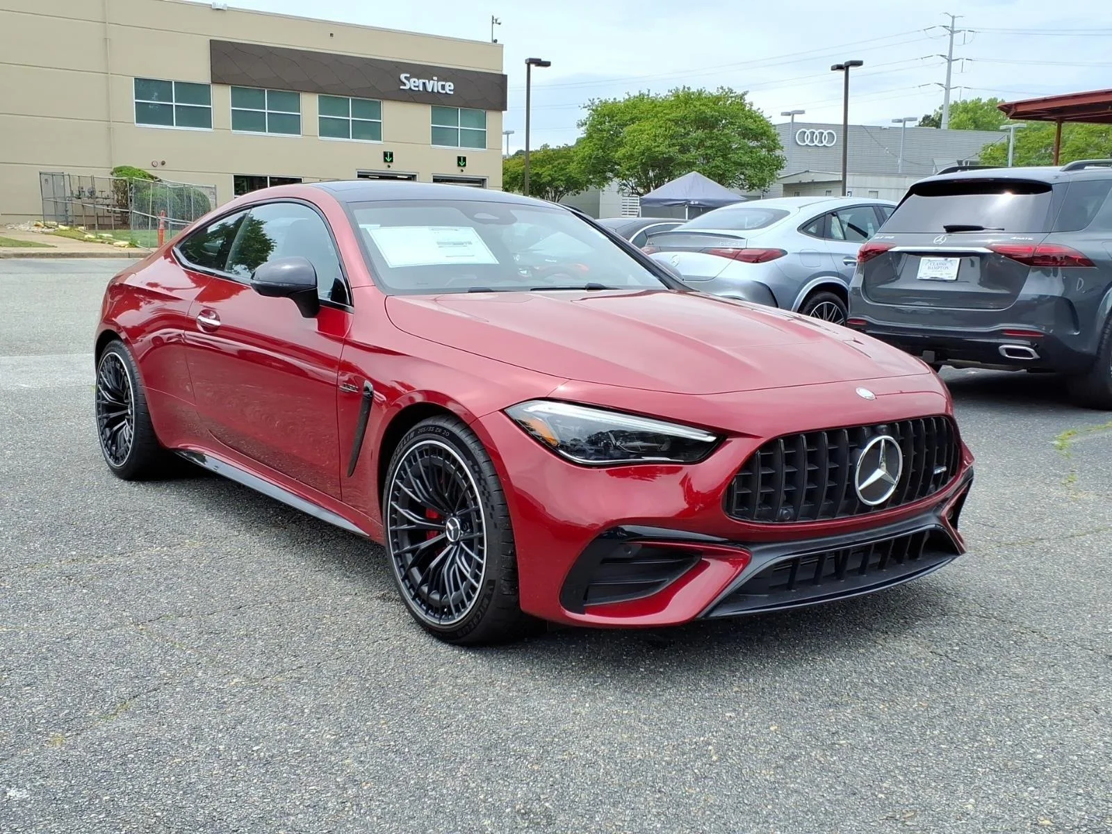 New 2026 MANUFAKTUR Patagonia Red Metallic Mercedes-Benz AMG® CLE 53 image 3