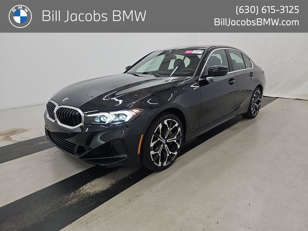 Certified Used 2026 Black Sapphire Metallic BMW 330i xDrive image 1