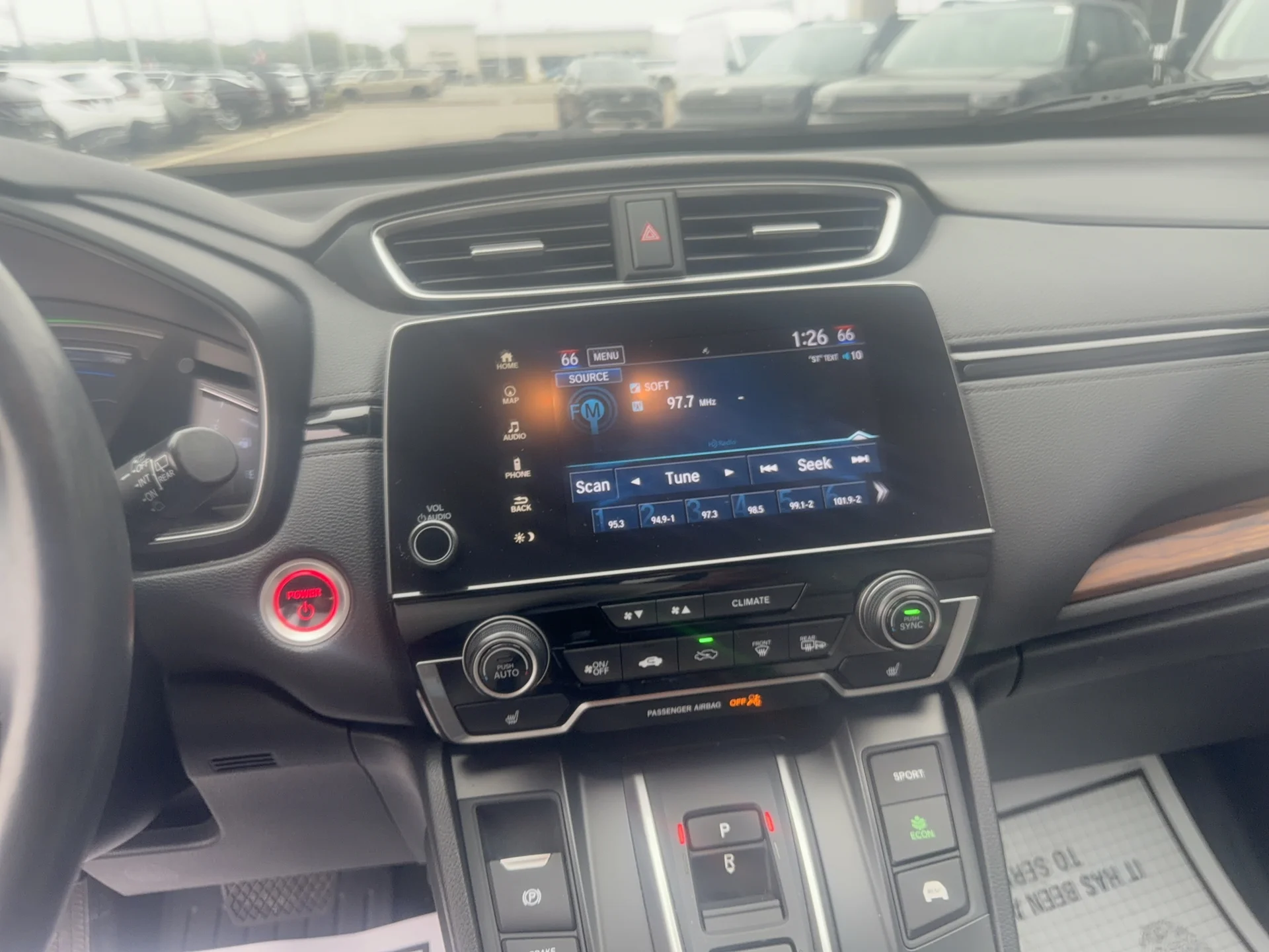Used 2021 Obsidian Blue Pearl Honda Touring image 12