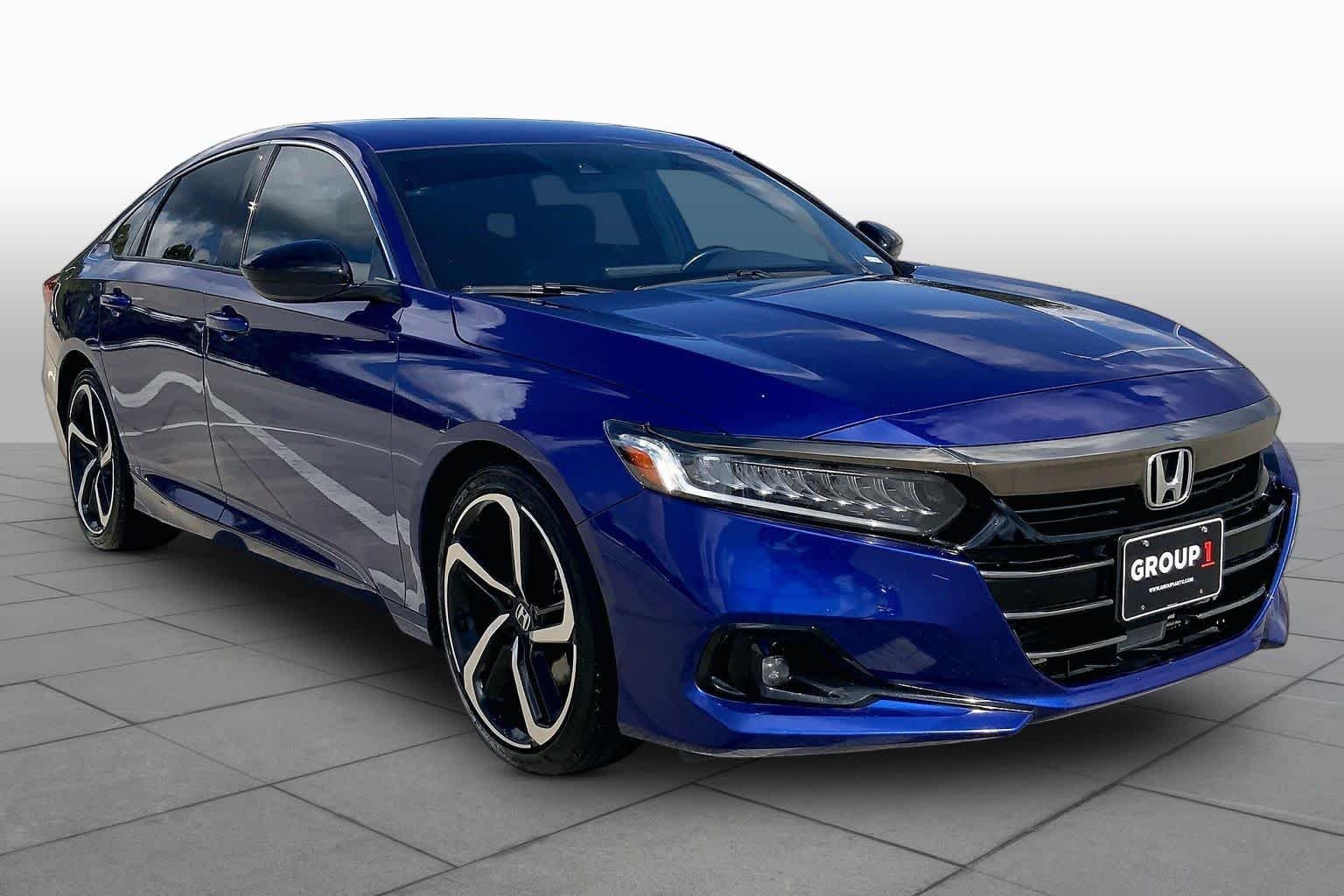 Used 2021 Still Night Pearl Honda Sport image 3
