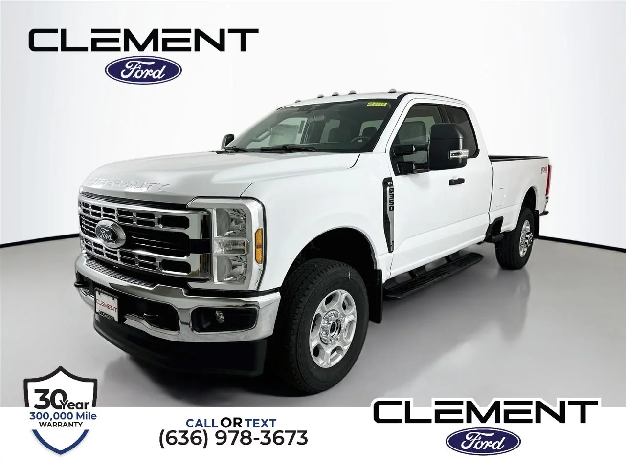 New 2026 Oxford White Ford F-350® XLT image 1