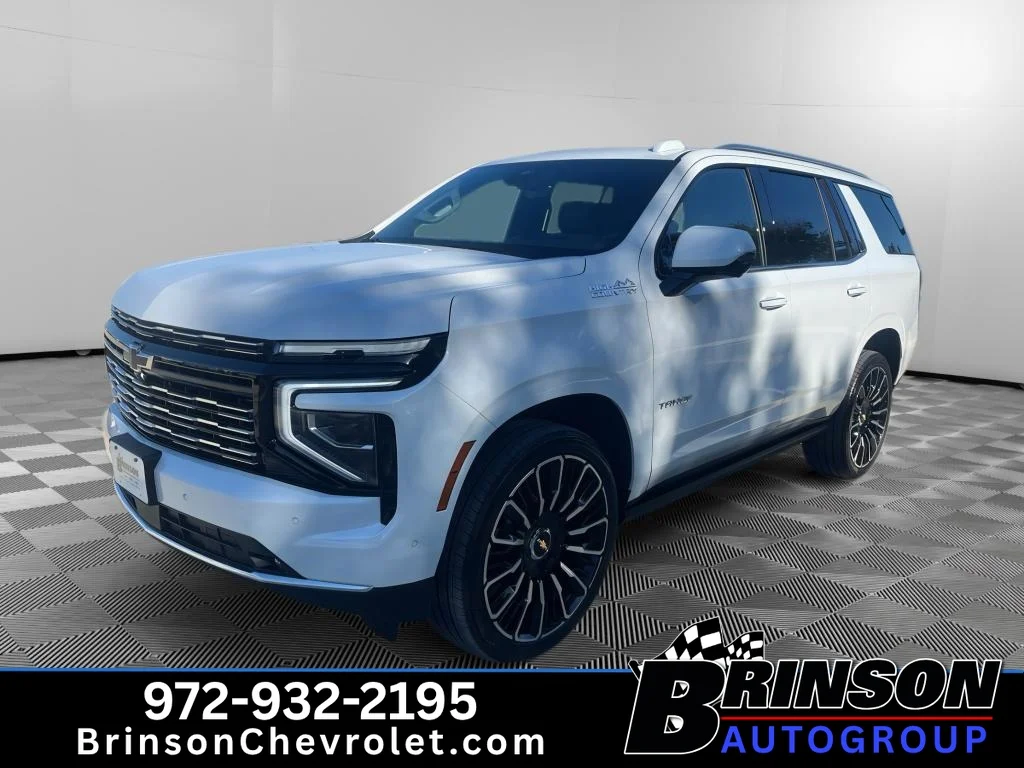 New 2026 Polar White Tricoat Chevrolet High Country image 1