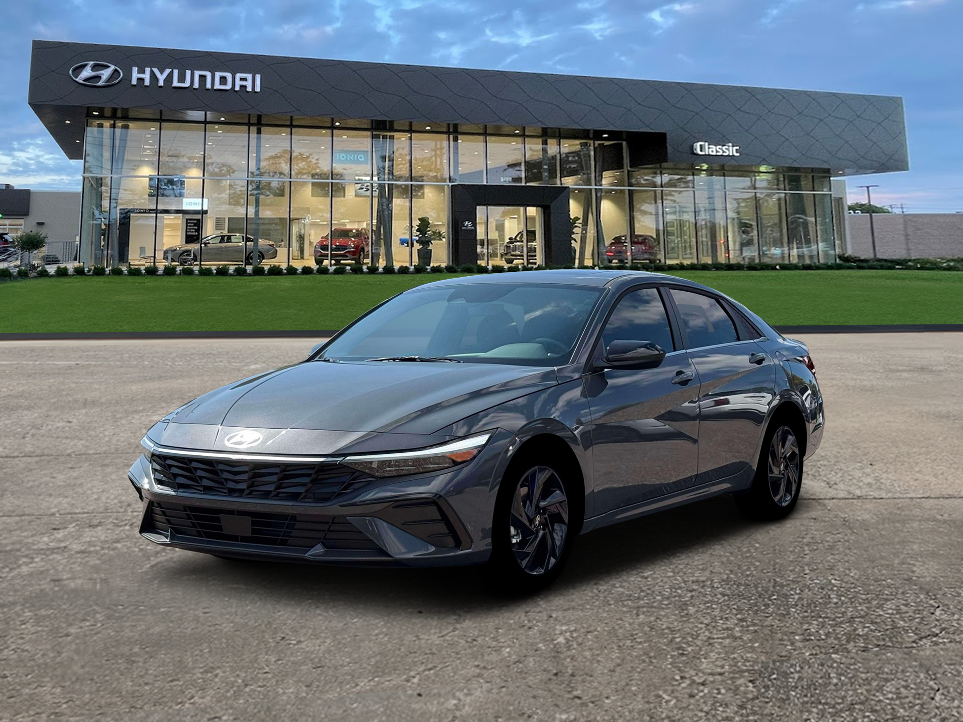New 2026 Ecotronic Gray Pearl Hyundai SEL Sport Premium image 1