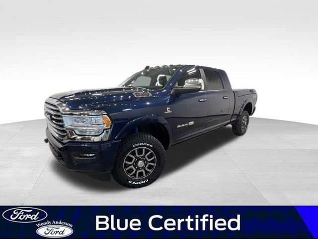 Certified Used 2021 Patriot Blue Pearlcoat Ram Longhorn image 1