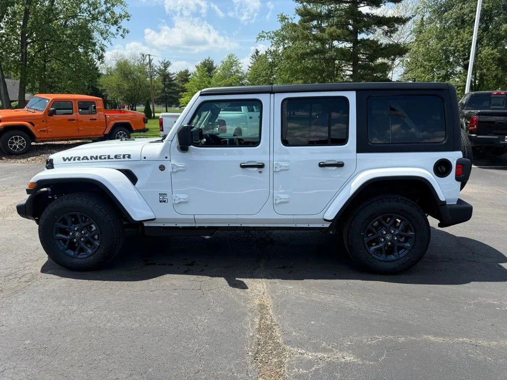 New 2026 Bright White Clear-Coat Exterior Paint Jeep 85th Anniversary Edition image 8