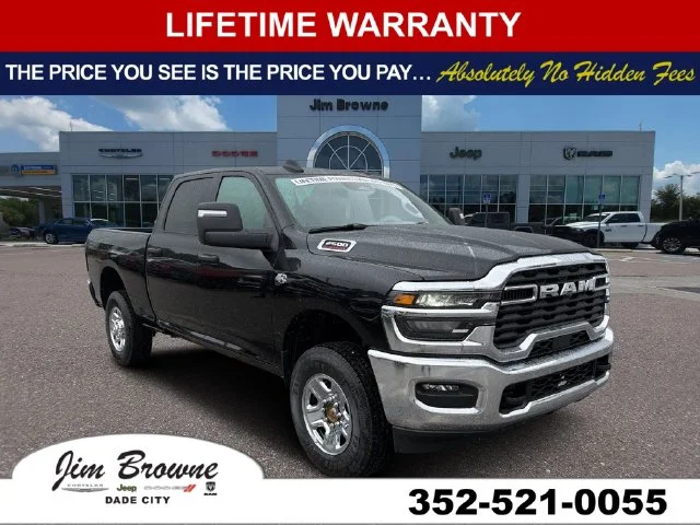 New 2027 Diamond Black Crystal Pearl-Coat Exterior Paint RAM Tradesman image 1